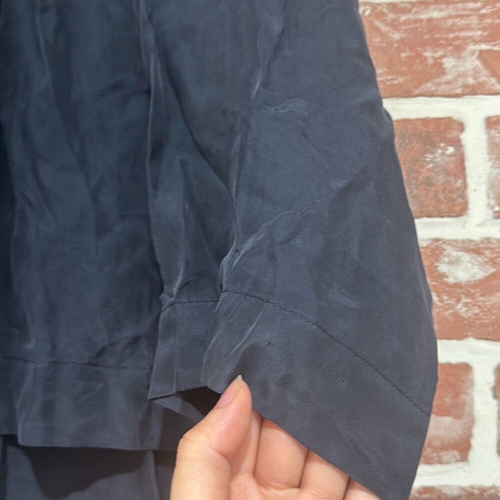 Apiece Apart Chimayo Bi-Level Casual Dress Navy Blue Size 4 Womens - Picture 8 of 8